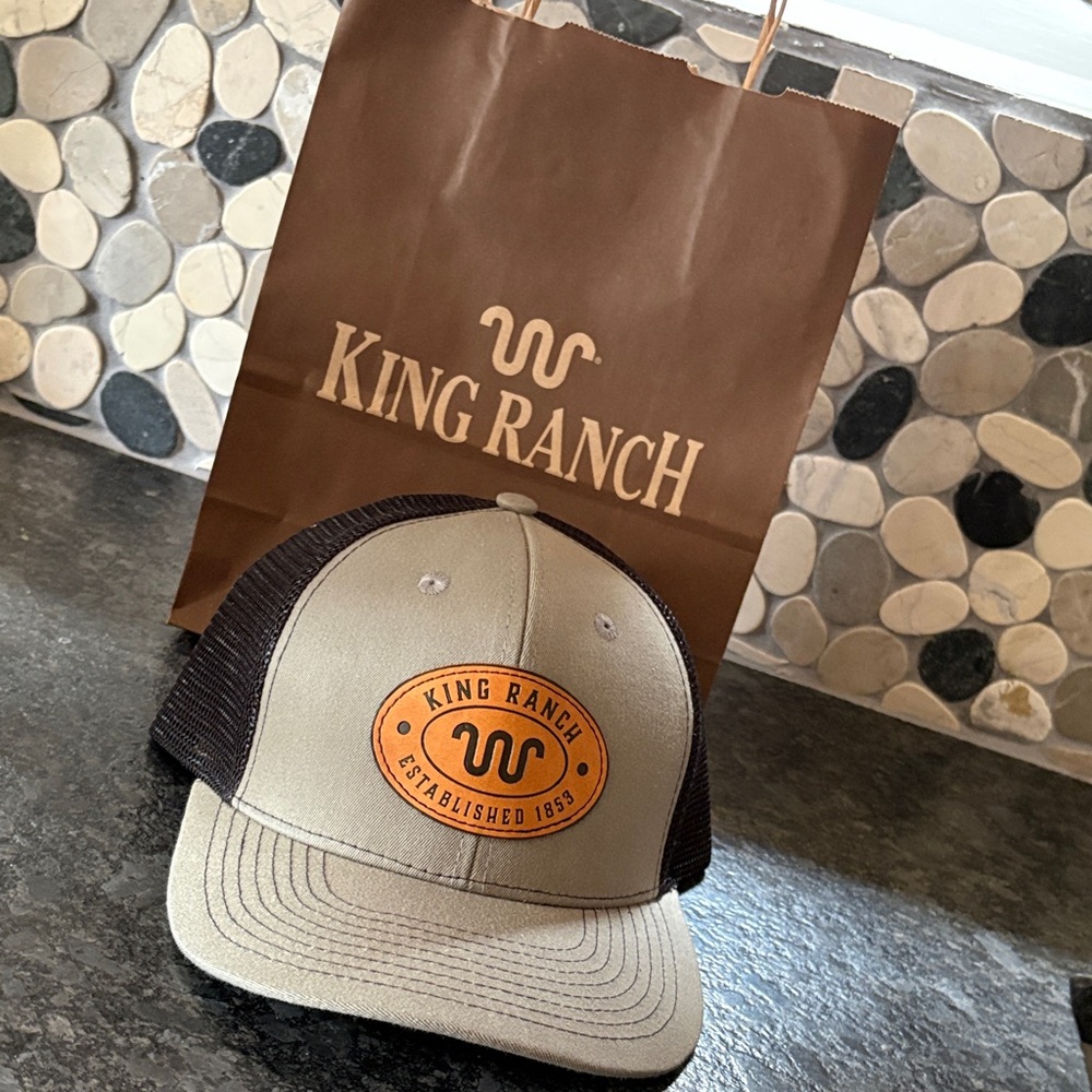 King Ranch Tan and Brown Men's Hat